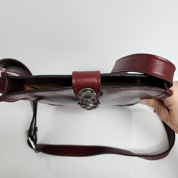 PATRICIA NASH RENAISSANCE COIN VENEZIA LEATHER CROSSBODY - Picture 5 of 12